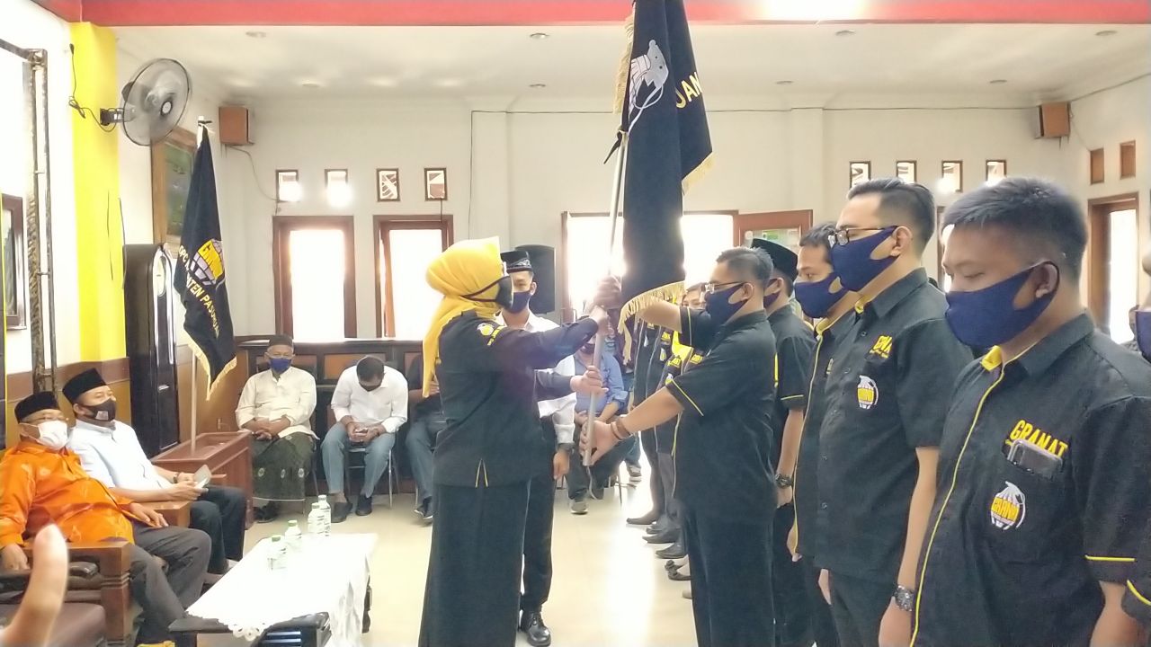 DPC GRANAT Kota Pasuruan Dilantik, Ikrarkan Siap Berantas Narkoba