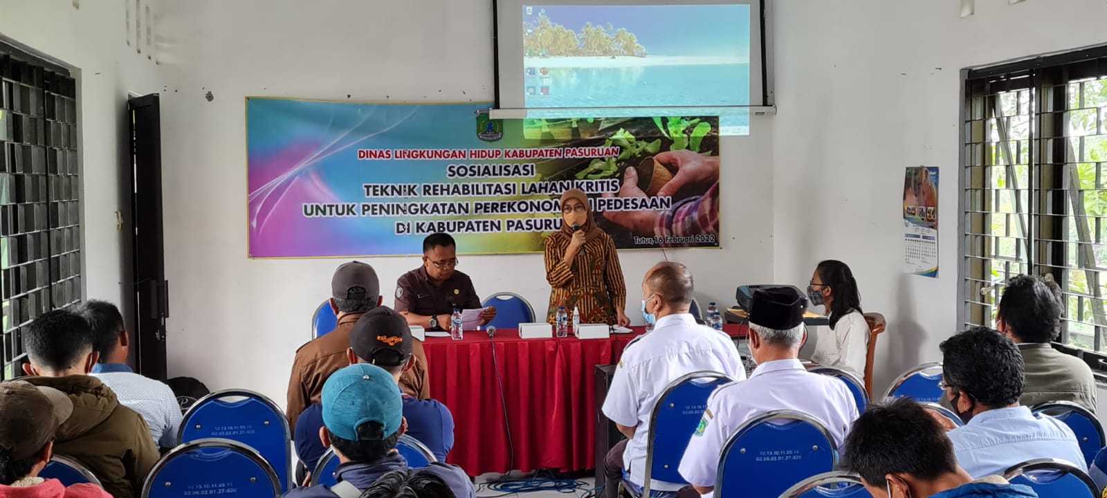 Sosialisasi Rehabilitasi Lahan Kritis Dinas Lingkungan Hidup, Nik Sugiharti Ajak Anak Muda Gunakan Media Digital Untuk Kampanye Penyelamatan Lingkungan