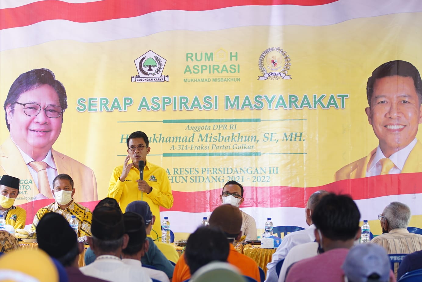Di Kota Probolinggo, M.Misbakhun Sebut Airlangga Hartarto Tokoh Kunci Dalam Pemulihan Ekonomi Nasional